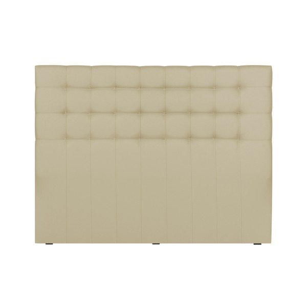 Krémové čelo postele Cosmopolitan design Torino, šírka 142 cm-image-1