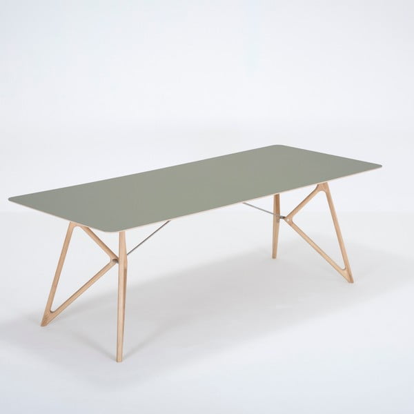 Jedálenský stôl z dubového dreva 220x90 cm Tink - Gazzda