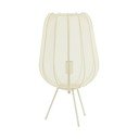 Krémová stolová lampa (výška 60 cm) Plumeria - Light & Living