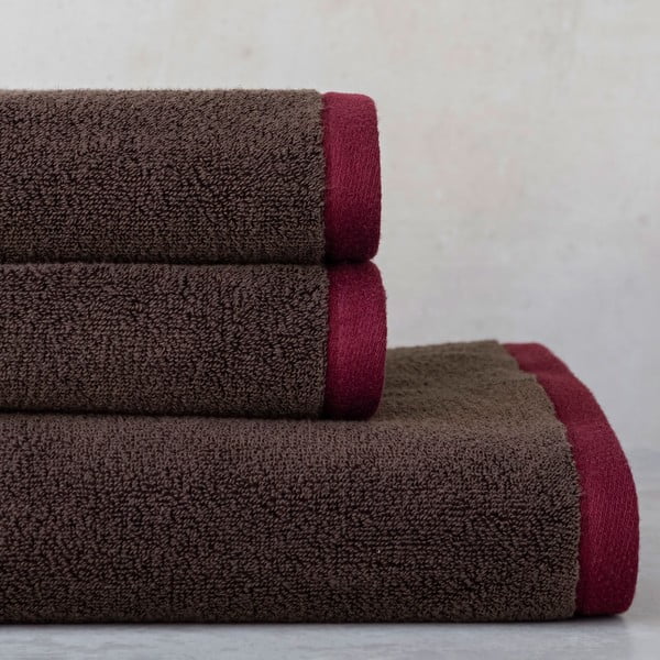 Hnedá froté osuška z Bio bavlny 70x133 cm Soft – Mette Ditmer Denmark-image-2