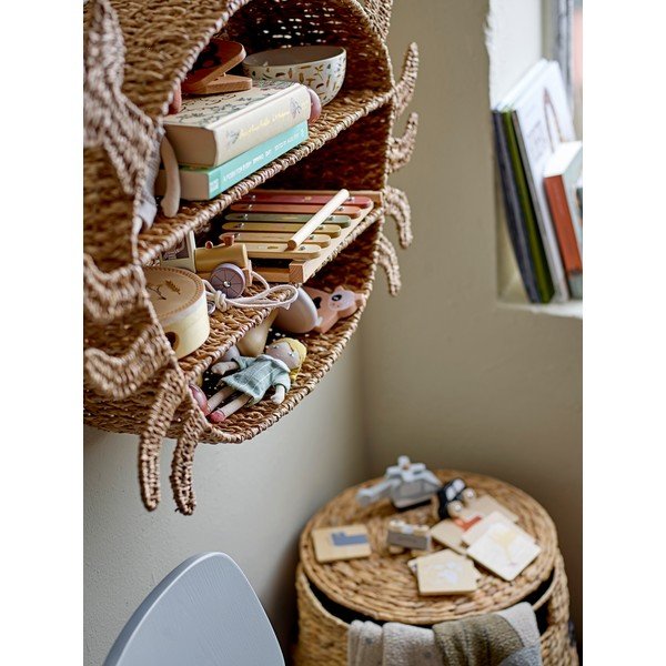 Detská poschodová ratanová polica Barney - Bloomingville Mini-image-2