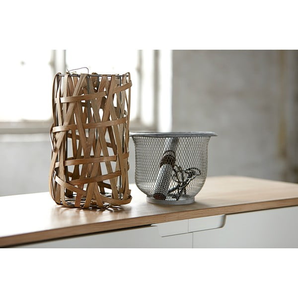 Nízka komoda z dreva bieleho duba Unique Furniture Amalfi-image-3