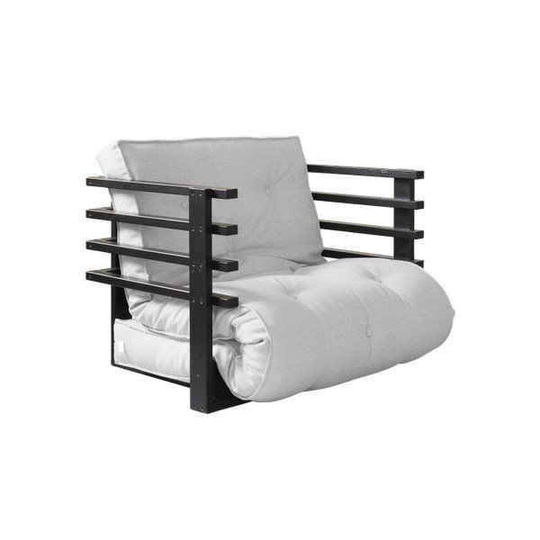 Variabilné kreslo Karup Funk Black/Light Grey-image-2