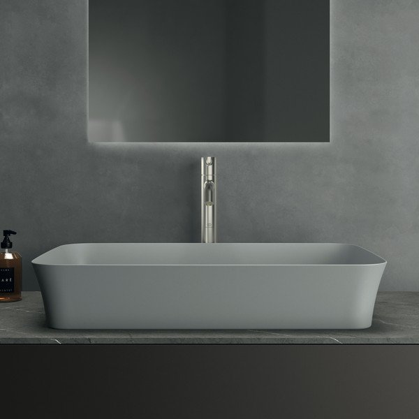 Svetlosivé keramické umývadlo 65x40 cm Ipalyss – Ideal Standard-image-4