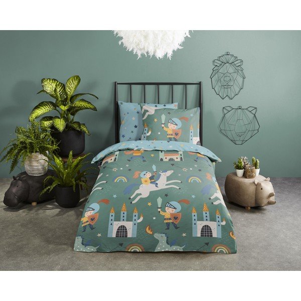 Bavlnené detské obliečky na jednolôžko 140x200 cm – Good Morning-image-1