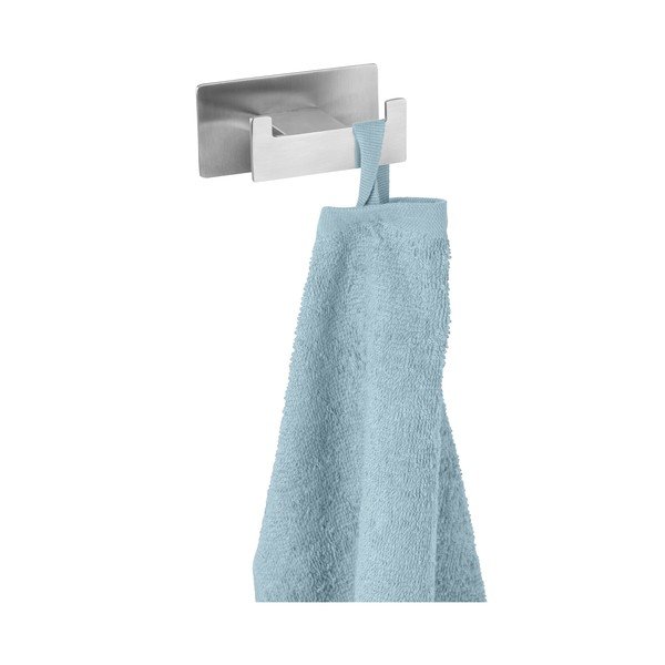 Háčik bez vŕtania z nehrdzavejúcej ocele v matne striebornej farbe Genova – Wenko-image-2