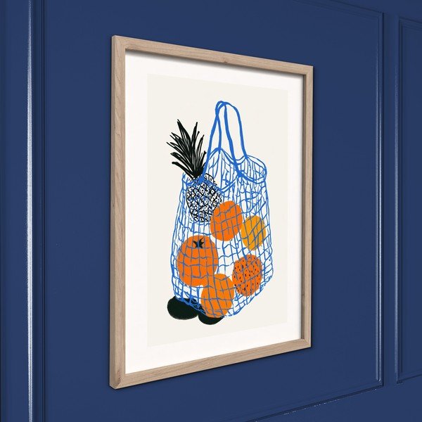 Tlačený obraz s rámom 30x40 cm Summer Fruit – Styler-image-3