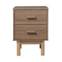 Nočný stolík v dekore duba v prírodnej farbe Melanie – Støraa