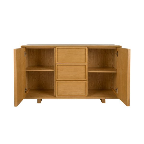 Komoda z jaseňového dreva v prírodnej farbe 120x70x45 cm Raster – Zuiver-image-3