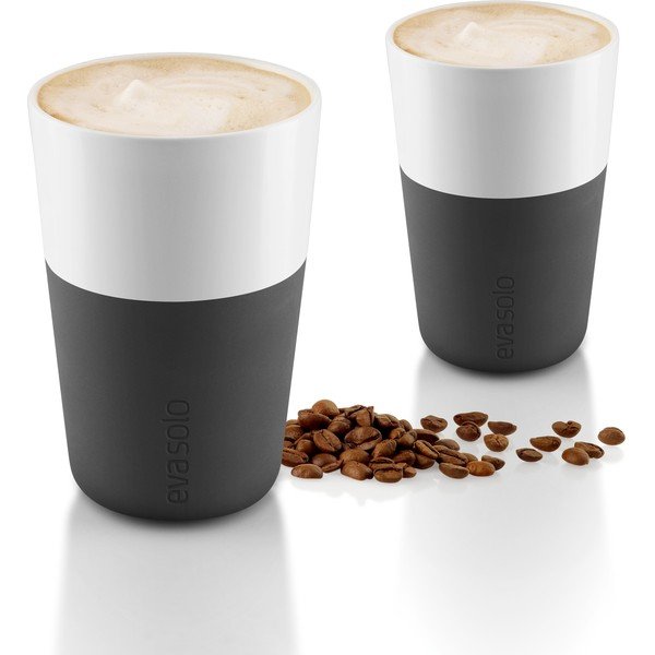 Súprava 2 čierno-bielych hrnčekov Eva Solo, 360 ml-image-2