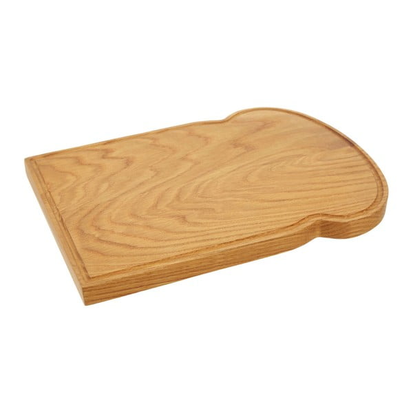 Prkénko z dubového dreva v tvare toastu Premier Housewares, 25 × 34 cm