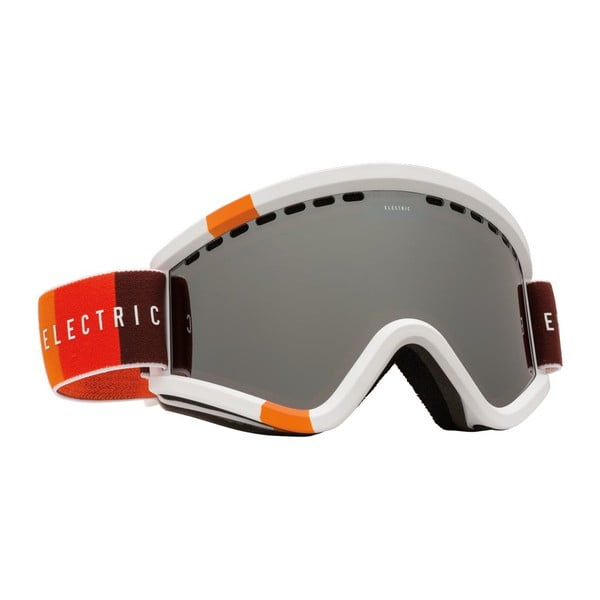 Pánske lyžiarske okuliare Electric EGV Orange Blast White - Bronze Silver, veľ. M