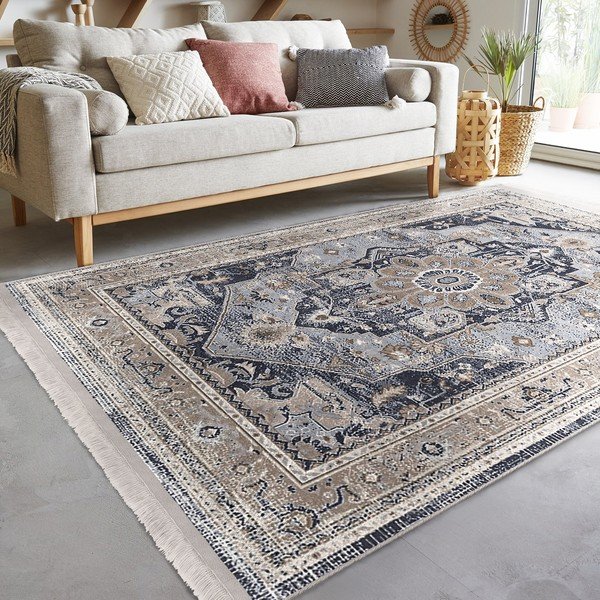 Sivý koberec behúň 80x200 cm – Mila Home-image-2