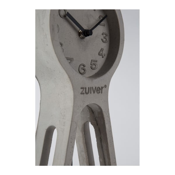 Sivé betónové stolové hodiny Zuiver Pendulum-image-3