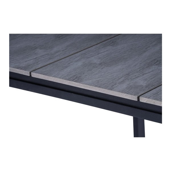 Súprava 2 ratanových jedálenských stoličiek Carla a čierneho stola Strong - Bonami Essentials-image-3