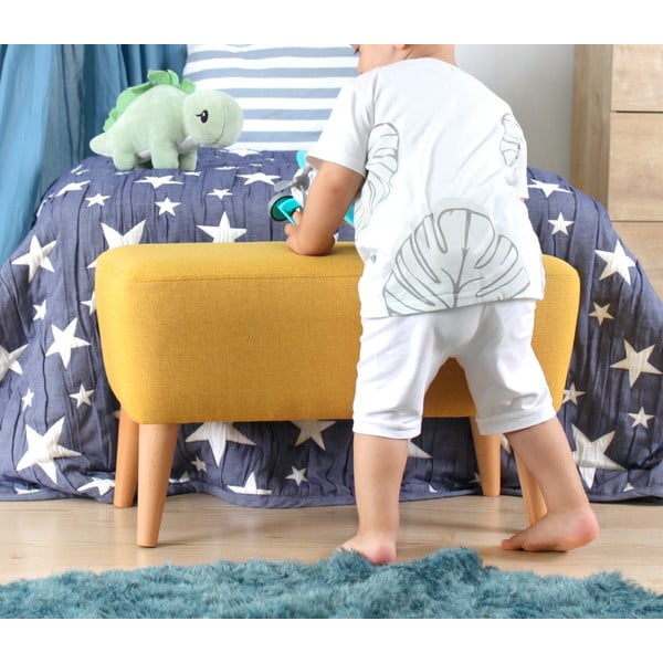 Žltý detský puf Moouv – Artie-image-3