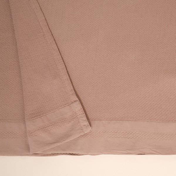 Béžová bavlnená prikrývka na dvojlôžko 160x220 cm Hasir - Mijolnir-image-2