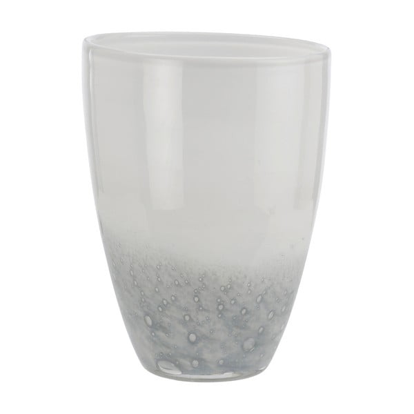 Sivomodrá sklenená váza A Simple Mess Oam