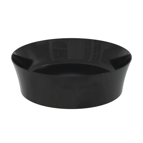 Lesklé čierne keramické okrúhle umývadlo ø 40 cm Ipalyss – Ideal Standard