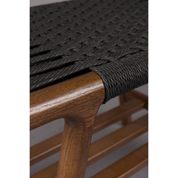 Drevená lavica v tmavo prírodnej farbe Kintaro – Dutchbone-image-3