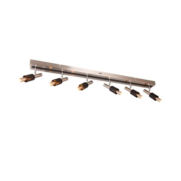 Čierne/v striebornej farbe LED bodové svietidlo 20,5x120 cm Ikaris – Trio Select-image-3