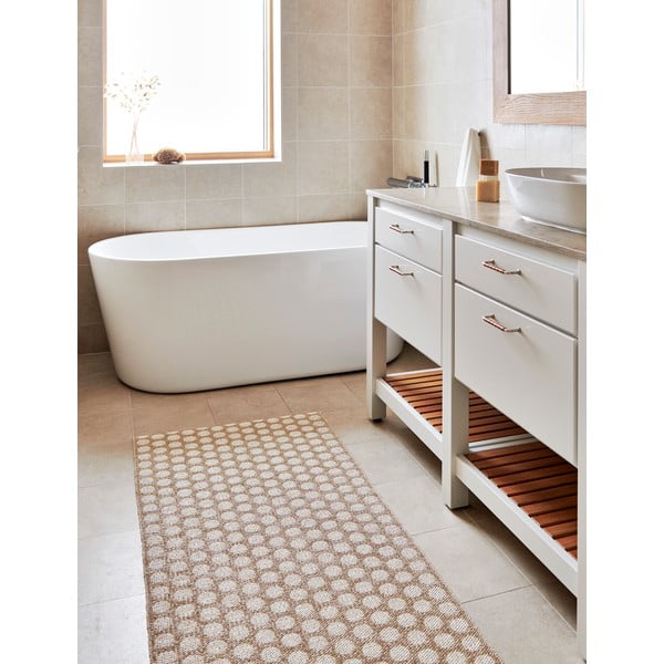 Béžovo-krémový vnútorný a vonkajší behúň 70x250 cm Noa Beige Vanilla – Pappelina-image-1