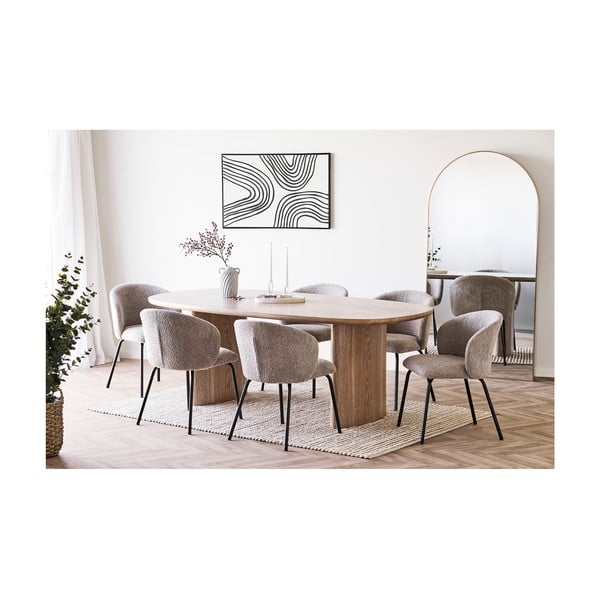 Svetlomodrá keramická váza (výška  22 cm) Mimi – House Nordic-image-3