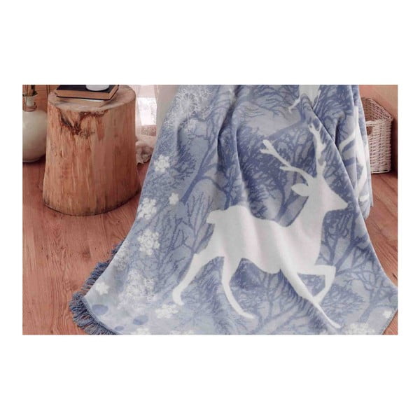 Bavlnená deka Aksu Ruby, 200 × 150 cm