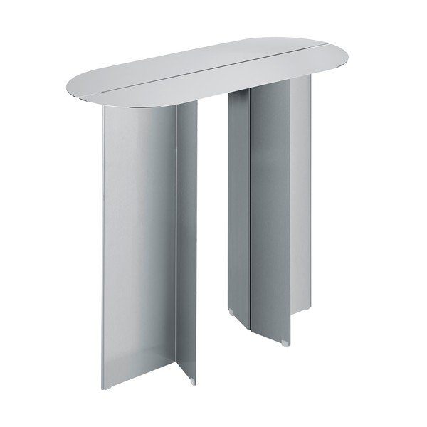 Konzolový stolík antikoro v matne striebornej farbe 35x80 cm Oru – Blomus-image-4