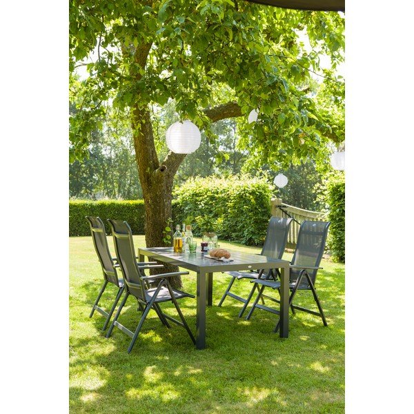 Polohovacia záhradná stolička vo farbe xerix Hartman Alice-image-1