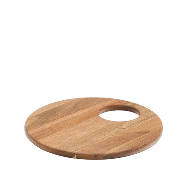 Servírovacia drevená doštička ø 30,5 cm Klot – Kave Home
