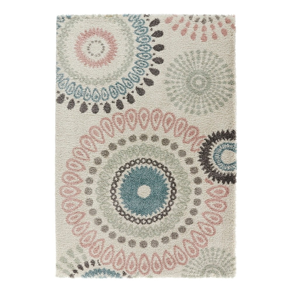 Krémovobiely koberec Mint Rugs Globe, 160 x 230 cm
