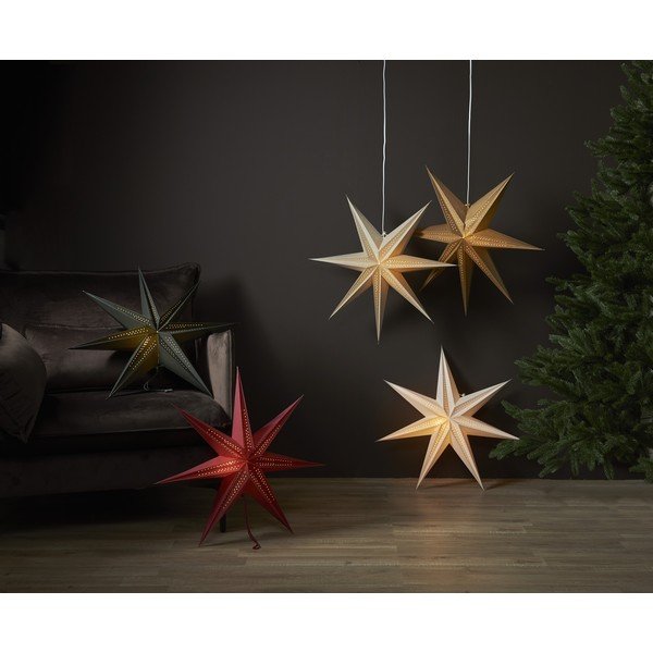 Vianočná svetelná dekorácia v zlatej farbe ø 60 cm Point - Star Trading-image-4