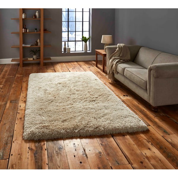Krémovobiely ručne tkaný koberec 60x120 cm Polar – Think Rugs-image-2