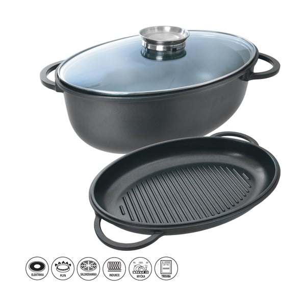 3-dielny pekáč s teflónovým povrchom a aróma vekom Orion Al-image-1