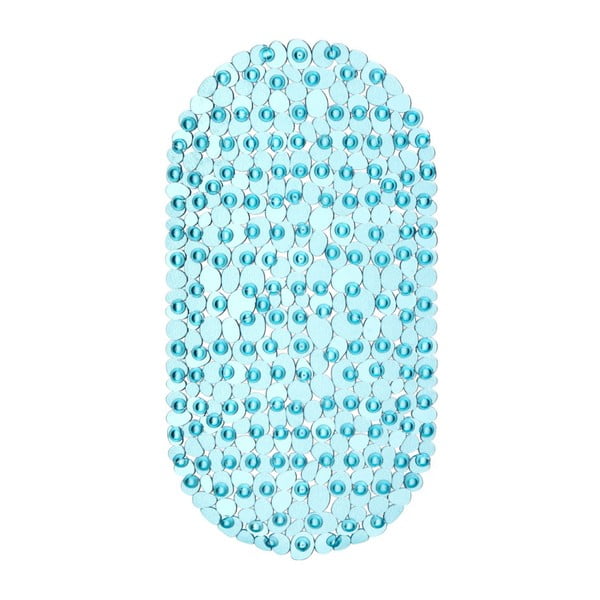 Modrá kúpeľňová predložka Premier Housewares Pebble, dĺžka 69 cm