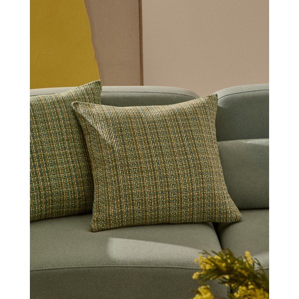 Bavlnená obliečka na vankúš 50x50 cm Nivara – Kave Home-image-1