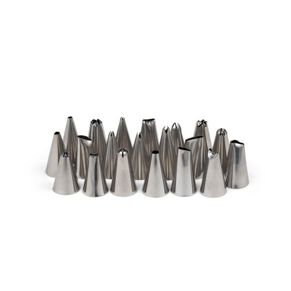 Cukrárska súprava na zdobenie počet nadstavcov 24 ks – Blomsterbergs