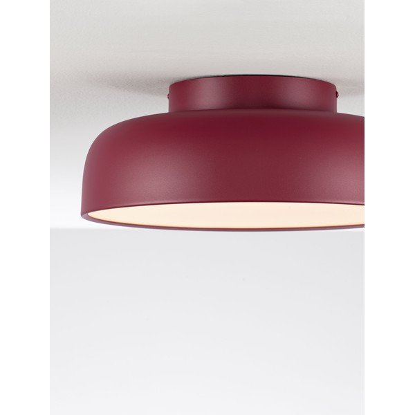 Vínovočervené hliníkové LED stropné svietidlo so stmievačom Noelia – Nova Luce-image-1