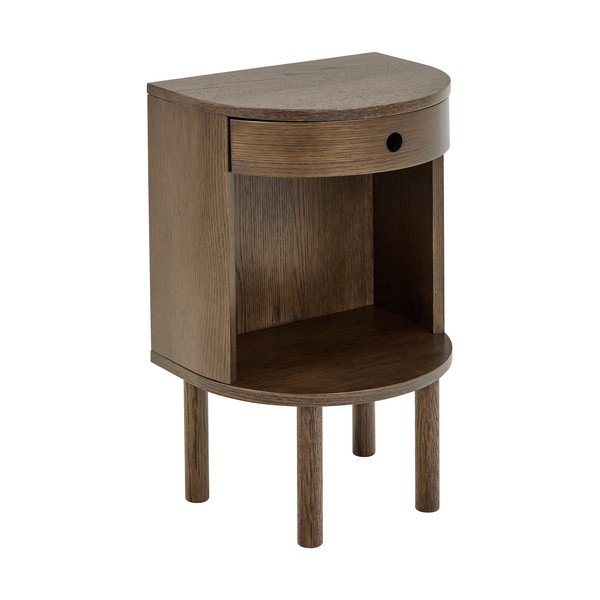 Nočný stolík v dekore duba v tmavoprírodnej farbe Paron – Actona-image-2
