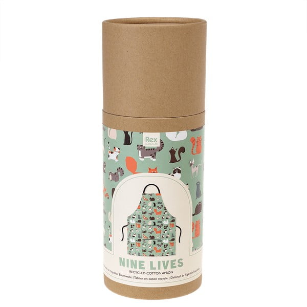 Zástera z recyklovanej bavlny Rex London Nine Lives-image-3