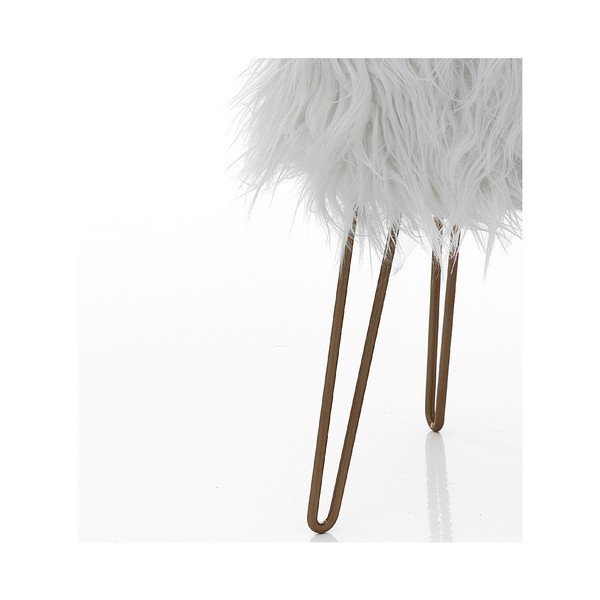 Biela taburetka Tomasucci Spank, ø 35 cm-image-2