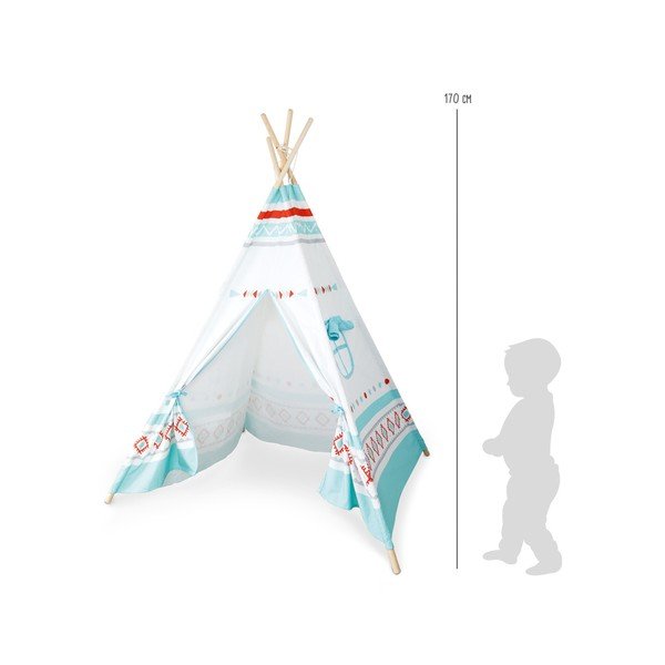 Detský stan v tvare teepee Legler Play, výška 94 cm-image-4