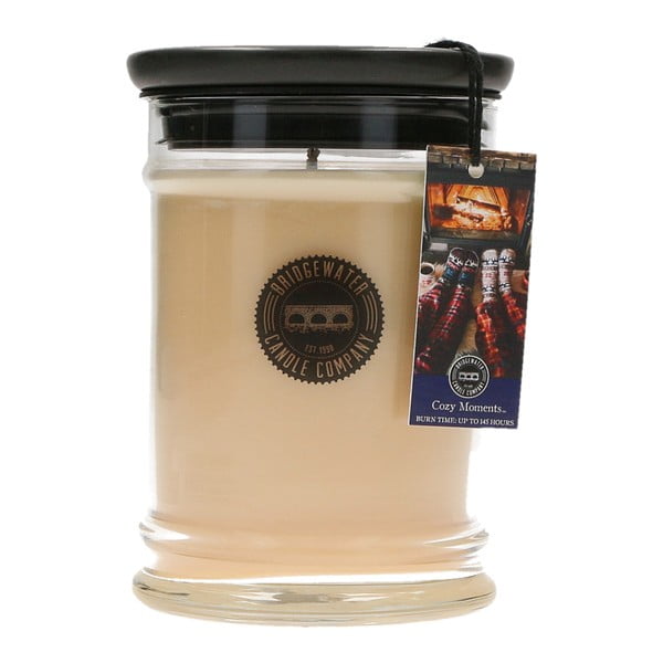 Sviečka s vôňou v sklenenej dóze Bridgewater candle Company Moments, doba horenia 140 - 160 hodín