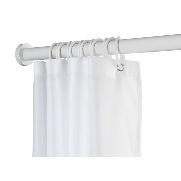 Biela teleskopická tyč do kúpeľne Wenko Luz, dĺžka 70-115 cm-image-3