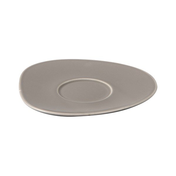 Sivý porcelánový tanierik Villeroy & Boch Like Organic, 17,5 cm-image-1