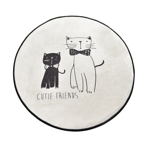 Kúpeľňová podložka Homefesto Little Cats, ⌀ 100 cm