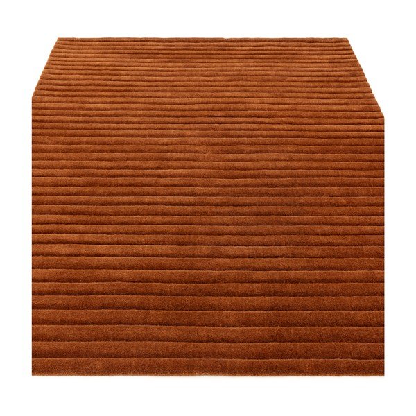 Ručne tkaný vlnený koberec v terakotovej farbe 120x170 cm – Asiatic Carpets-image-1