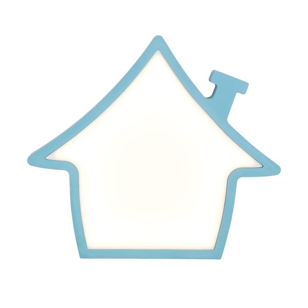 Modrá detská lampička House - Candellux Lighting-image-4