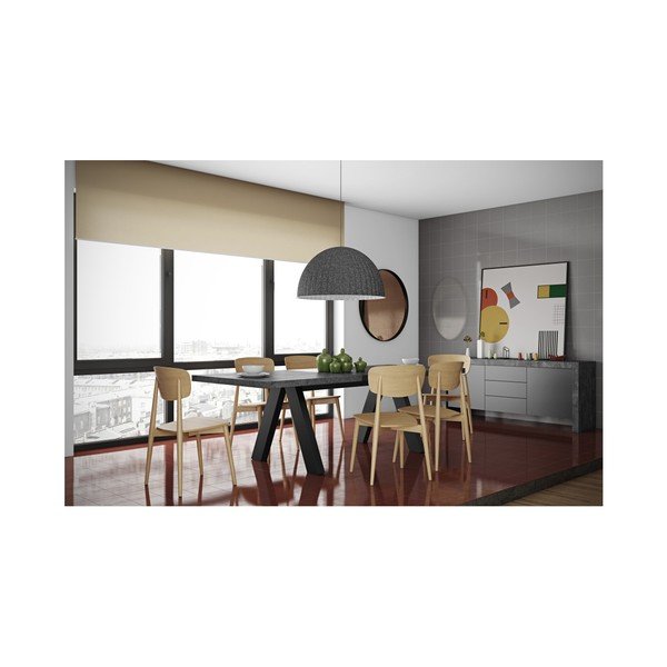 Sivý rozkladací jedálenský stôl TemaHome Apex-image-4